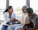 Health care provider providing compassionate care